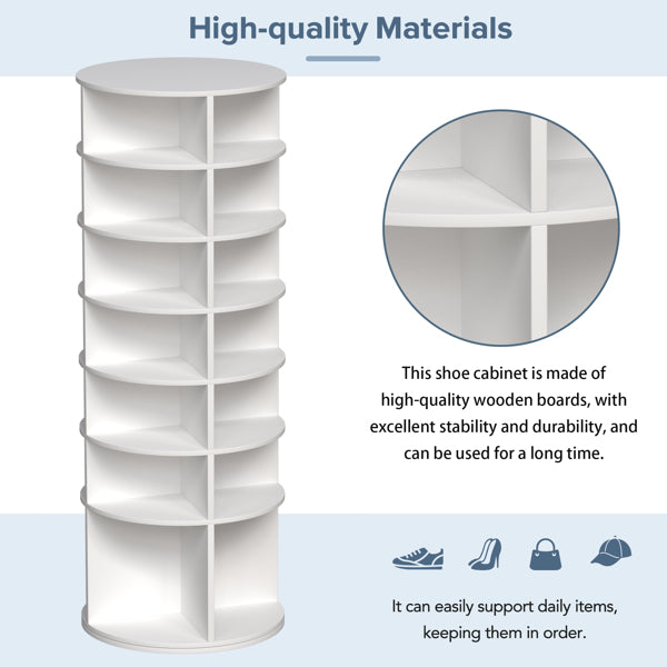 7-story Rotating Shoe Rack