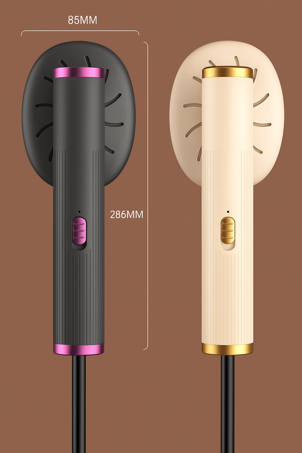 Bærbar USB håndholdt klesdamper