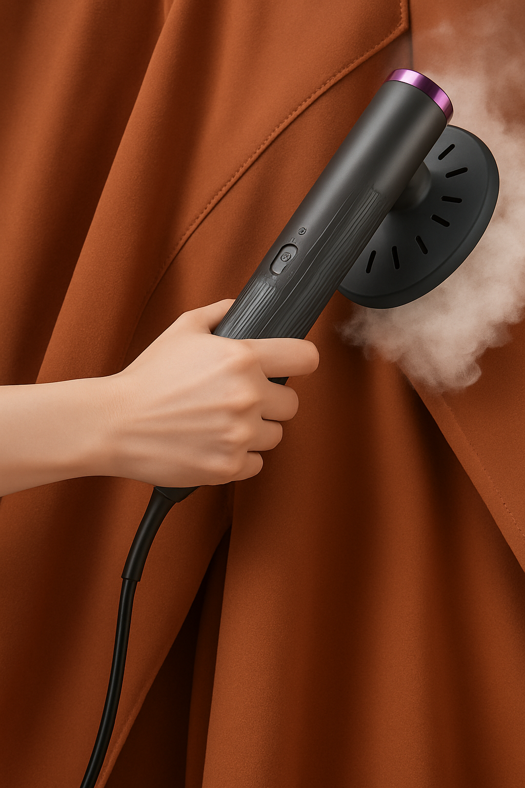 Bærbar USB håndholdt klesdamper